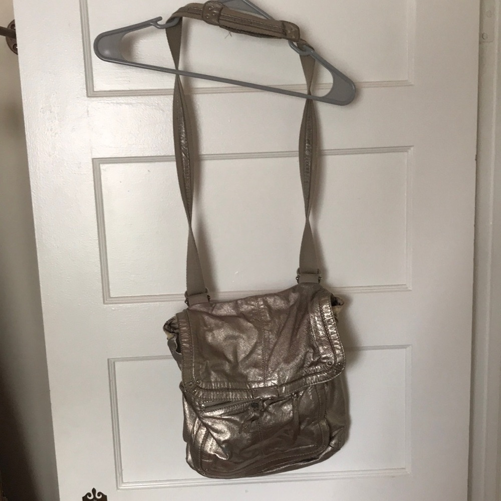 The sak silver pewter convertible backpack bag